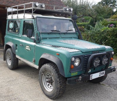 Fantastic E reg Land Rover Defender 90 for sale